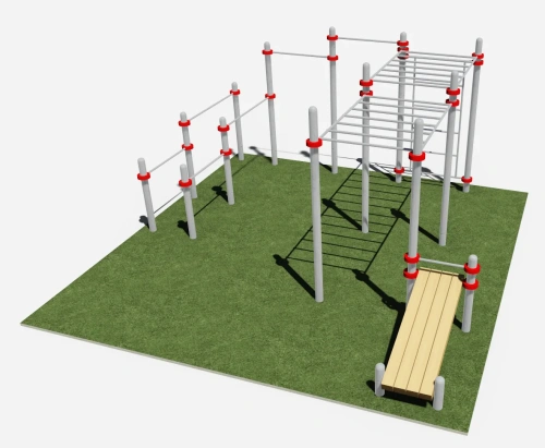 Скамья, шведская стенка, рукоходы, турники и брусья