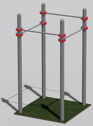 Уличный турник квадрат