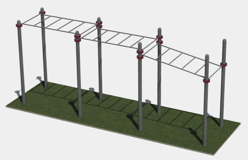 Три рукохода, уличные